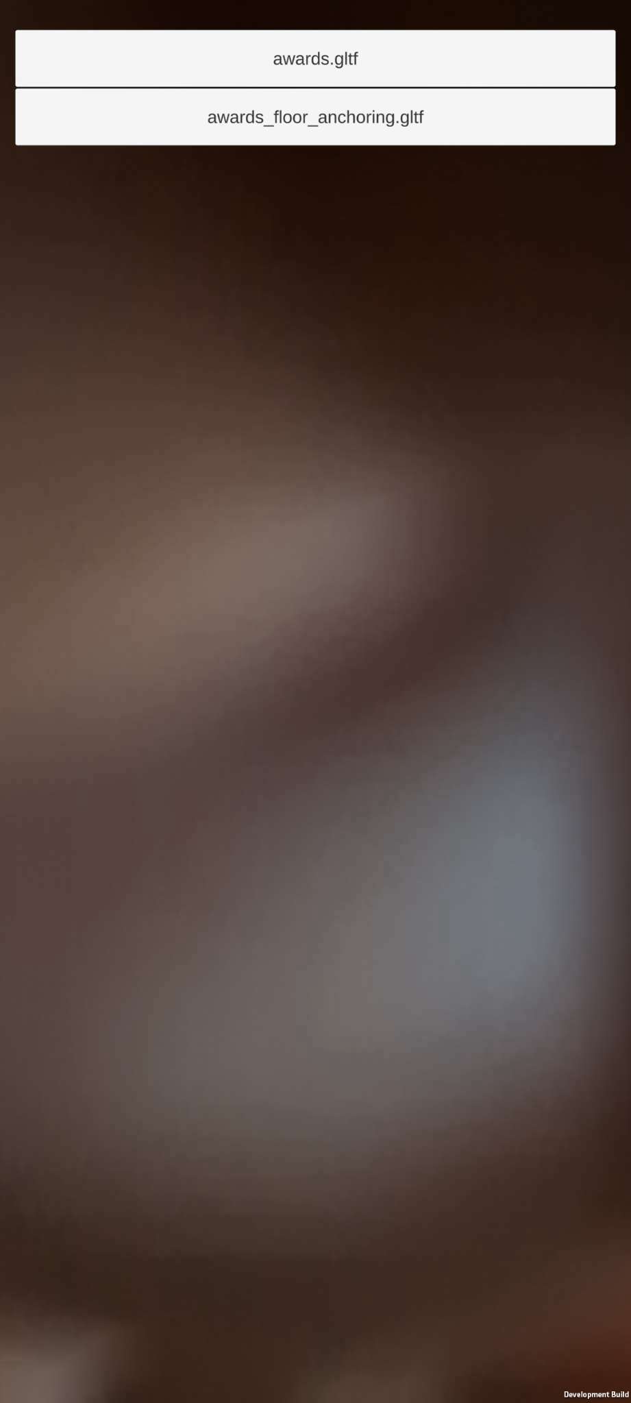 Content selection menu